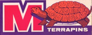 1957 Maryland Terrapin Art Reproduction